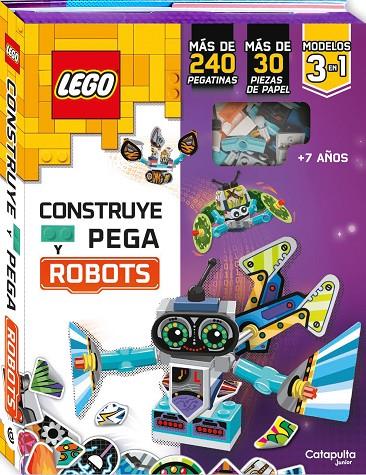 LEGO. CONSTRUYE Y PEGA ROBOTS | 9788419987129 | AMEET STUDIO | Llibreria Online de Tremp