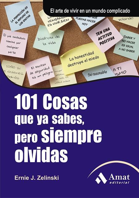 101 COSAS QUE YA SABES PERO SIEMPRE OLVIDAS | 9788497353632 | ZELINSKI, ERNIE J. | Llibreria Online de Tremp