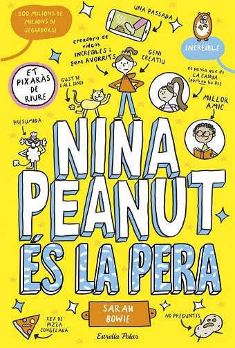 NINA PEANUT 1. NINA PEANUT ÉS LA PERA | 9788413899411 | BOWIE, SARAH | Llibreria Online de Tremp