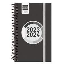 AGENDA ESCOLAR 2023/24 SETMANA VISTA MINI NEGRE | 8422952357490 | Llibreria Online de Tremp