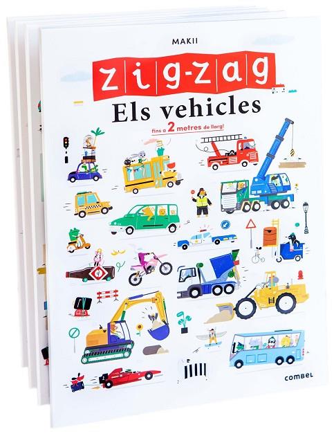 ZIG-ZAG ELS VEHICLES | 9788491018940 | MAKII | Llibreria Online de Tremp