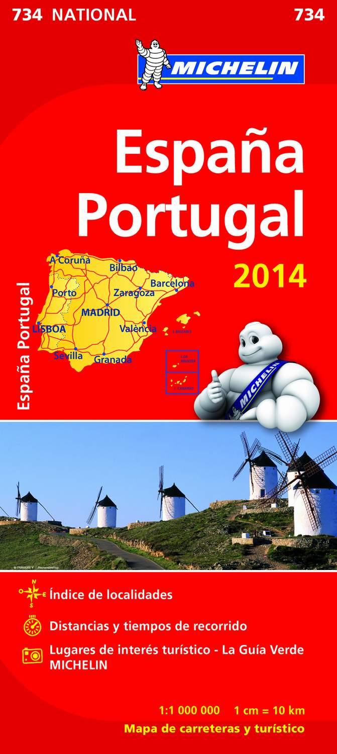 MAPA NATIONAL ESPAÑA - PORTUGAL | 9782067191471 | VARIOS AUTORES