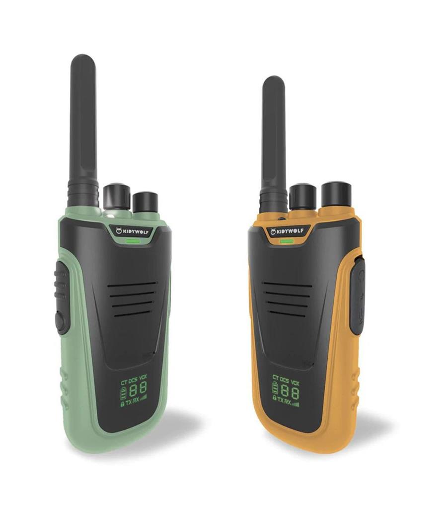 WALKIE-TALKIES KIDYTALK VERD-TARONJA KIDYWOLF | 5407009180149 | Llibreria Online de Tremp