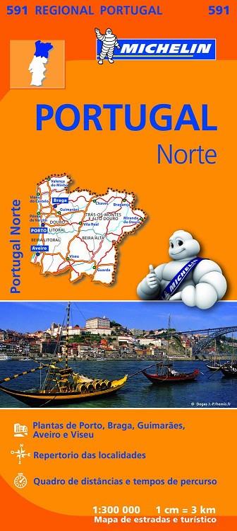 MAPA REGIONAL PORTUGAL NORTE | 9782067184732 | VARIOS AUTORES | Llibreria Online de Tremp