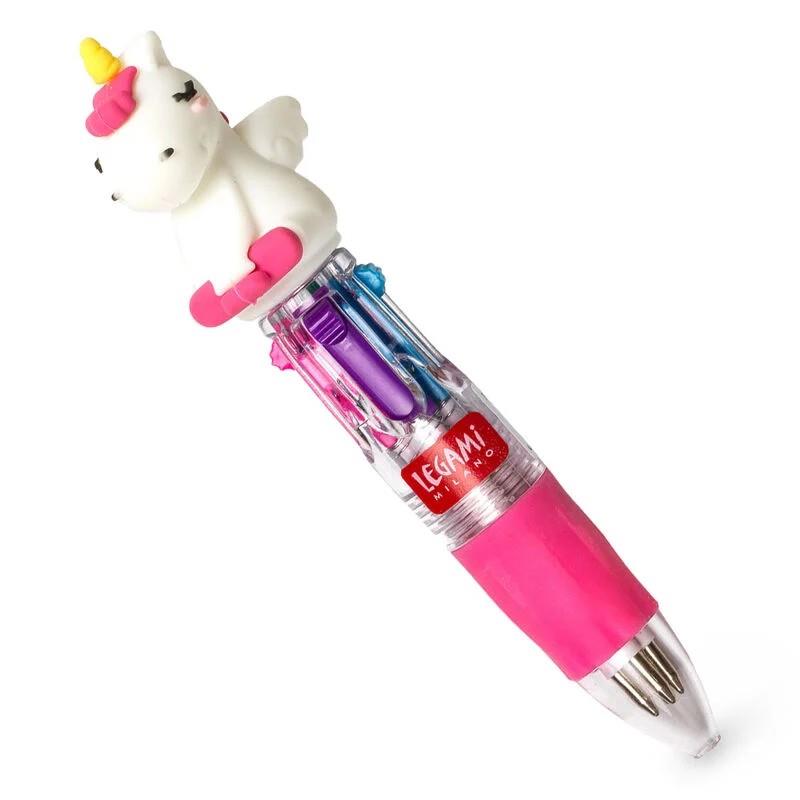 MINI BOLÍGRAF 4 COLORS -MINI MAGIC RAINBOW UNICORN | 8054117628147 | Llibreria Online de Tremp