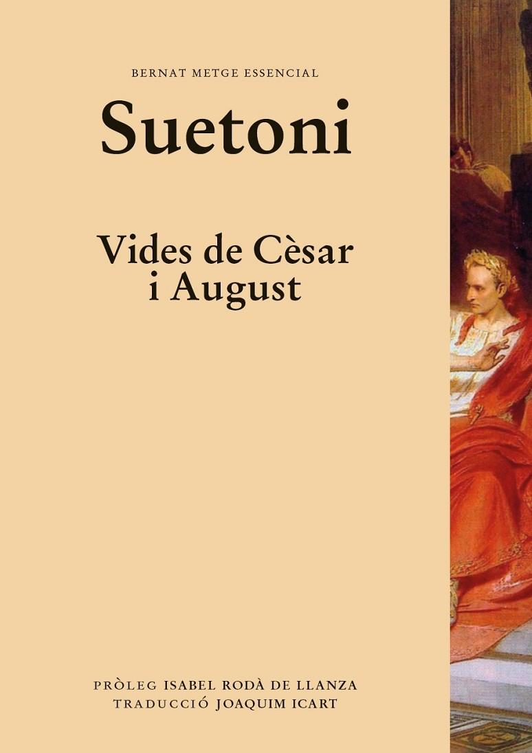 VIDES DE CÈSAR I AUGUST | 9788498594430 | SUETONI | Llibreria Online de Tremp