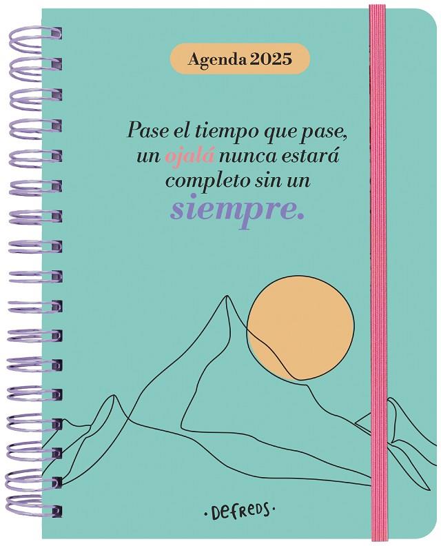 AGENDA ANUAL SEMANAL 2025 DEFREDS | 9788419215390 | DEFREDS | Llibreria Online de Tremp