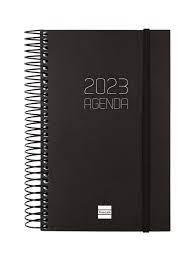 AGENDA ANUAL 2023 PAGINA DIA PETITA NEGRE | 8422952350170 | Llibreria Online de Tremp