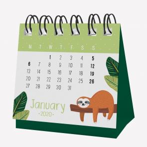 MICRO CALENDARI 2020 SLOTH | 8052783619094 | Llibreria Online de Tremp