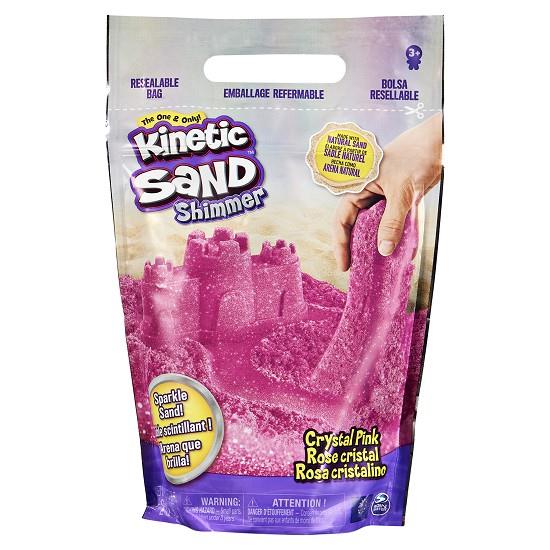 BOSSA DE SORRA BRILLANT ROSA CRISTAL·LÍ KINETIC SAND | 778988246702 | Llibreria Online de Tremp