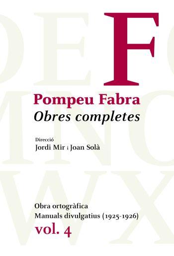 POMPEU FABRA OBRES COMPLETES | 9788484374992 | Llibreria Online de Tremp