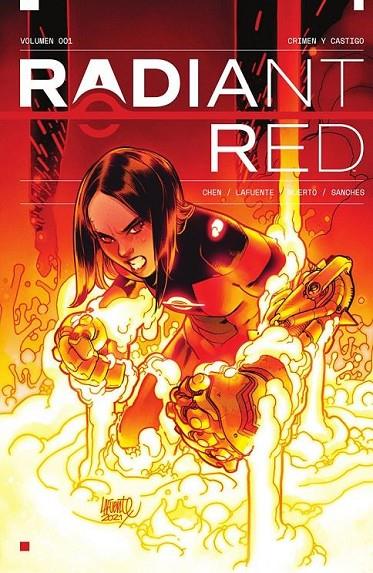 RADIANT RED 01. CRIMEN Y CASTIGO | 9788467963397 | CHEN, CHERISH/MUERTO, MIQUEL/HIGGINS, KYLE/DAVID LAFUENTE | Llibreria Online de Tremp