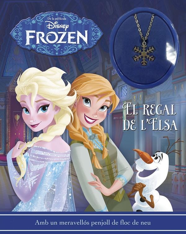 FROZEN. LLIBRE AMB PENJOLL. EL REGAL DE L'ELSA | 9788416519057 | DISNEY | Llibreria Online de Tremp