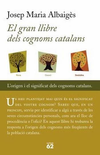 GRAN LLIBRE DEL COGNOMS CATALANS, EL | 9788429756661 | ALBAIGES, JOSEP M. | Llibreria Online de Tremp