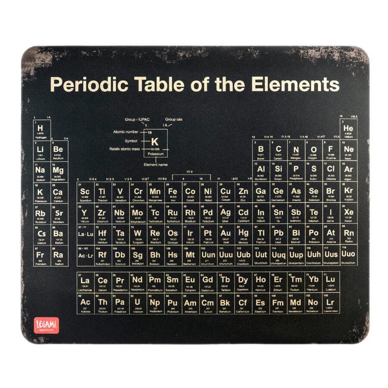 COIXÍ DE RATOLÍ AMB DISSENY TAULA PERIÒDICA ELEMENTS | 8056304482402 | Llibreria Online de Tremp