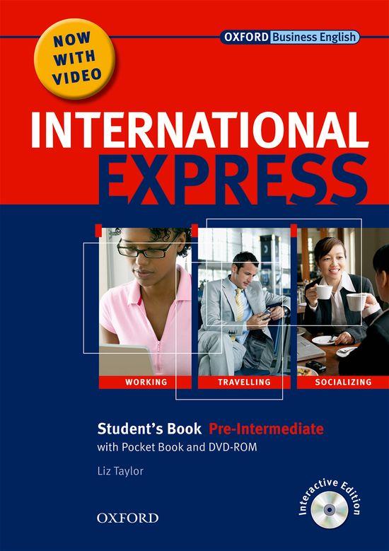 INTERNATIONAL EXPRESS PRE-INTERMEDIATE STUDENT'S BOOK + POCKET BOOK + DVD | 9780194597388 | VARIOS AUTORES | Llibreria Online de Tremp