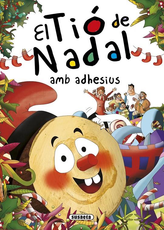 EL TIÓ DE NADAL AMB ADHESIUS | 9788467740349 | MÒNICA ABAD | Llibreria Online de Tremp