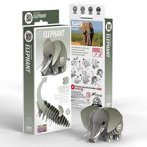 FIGURA 3D CARTRÓ ELEPHANT | 9421035150095 | Llibreria Online de Tremp