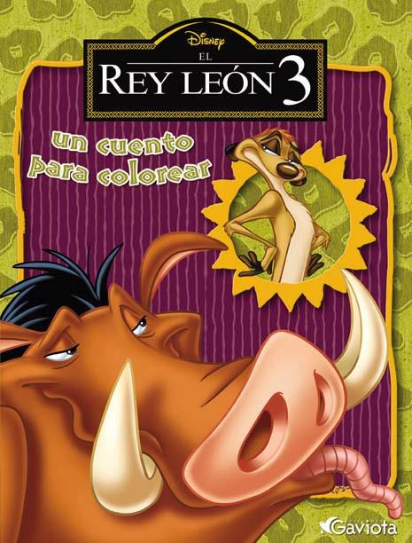 REY LEON 3 : UN CUENTO PARA COLOREAR | 9788439203810 | DISNEY | Llibreria Online de Tremp