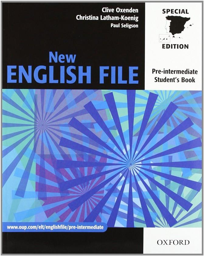 NEW ENGLISH FILE PRE-INTERMEDIATE: STUDENT S BOOK WORKBOOK W | 9780194519458 | VV.AA | Llibreria Online de Tremp