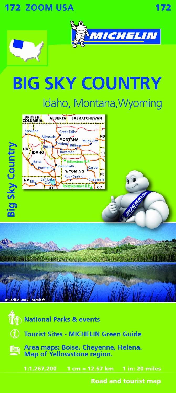 MAPA ZOOM USA BIG SKY COUNTRY | 9782067190801 | VARIOS AUTORES | Llibreria Online de Tremp