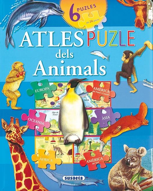 ATLES PUZLE DELS ANIMALS | 9788467733754 | SUSAETA, EQUIP | Llibreria Online de Tremp