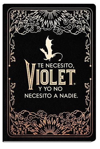 DIARIO OFICIAL DE ALAS DE SANGRE - TE NECESITO, VIOLET | 8432715178491 | Llibreria Online de Tremp