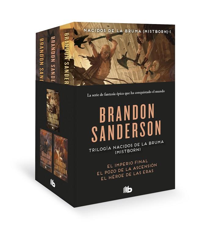 TRILOGÍA NACIDOS DE LA BRUMA [MISTBORN] (PACK CON: EL IMPERIO FINAL | EL POZO DE | 9788413143187 | SANDERSON, BRANDON | Llibreria Online de Tremp