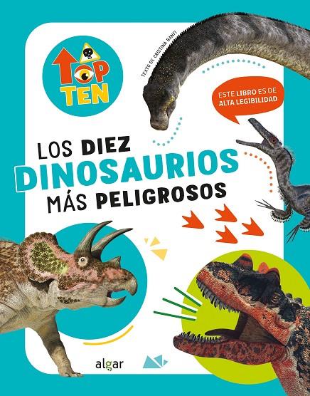 TOP TEN LOS DIEZ DINOSAURIOS MÁS PELIGROSOS | 9788491426875 | CRISTINA BANFI | Llibreria Online de Tremp