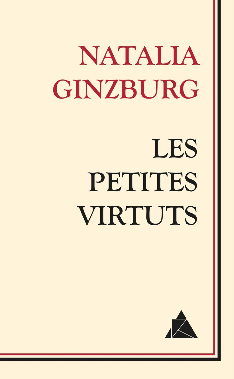 LES PETITIES VIRTUTS | 9788416222100 | GINZBURG, NATALIA | Llibreria Online de Tremp