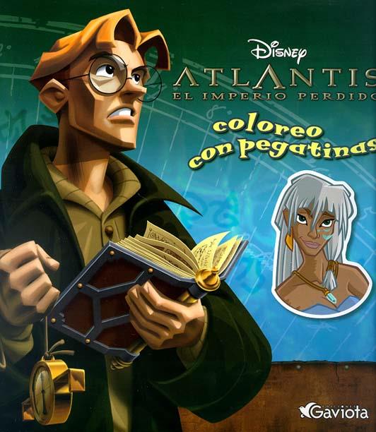 ATLANTIS : EL IMPERIO PERDIDO COLOREA CON PEGATINAS | 9788439203261 | DISNEY | Llibreria Online de Tremp