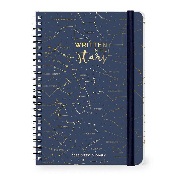 WRITTEM IM THE STARS AGENDA WEEKLY DIARY 2022 | 8052461969626 | Llibreria Online de Tremp