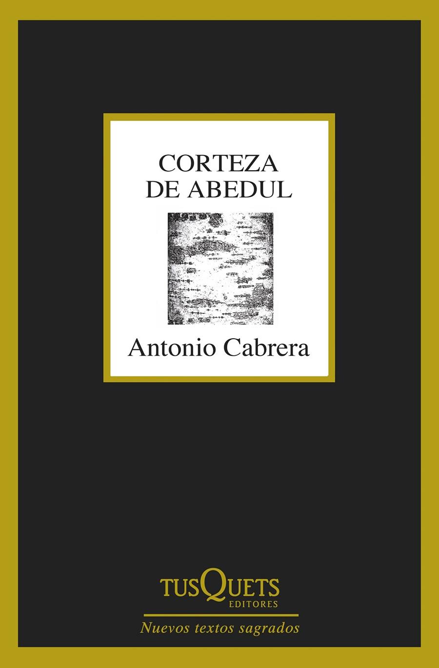 CORTEZA DE ABEDUL | 9788490662892 | ANTONIO CABRERA | Llibreria Online de Tremp