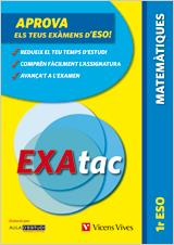 EXATAC, MATEMATIQUES, 1 ESO. EXERCICIS PER APROVAR ELS EXAME | 9788431696504 | Llibreria Online de Tremp