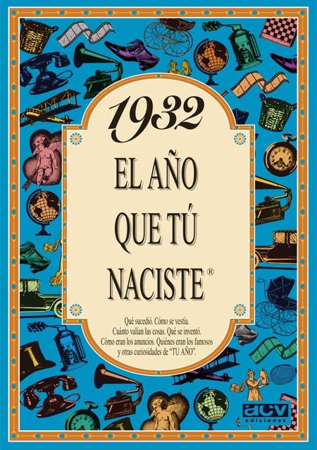 1932. EL AÑO QUE TU NACISTE | 9788488907691 | COLLADO BASCOMPTE, ROSA | Llibreria Online de Tremp