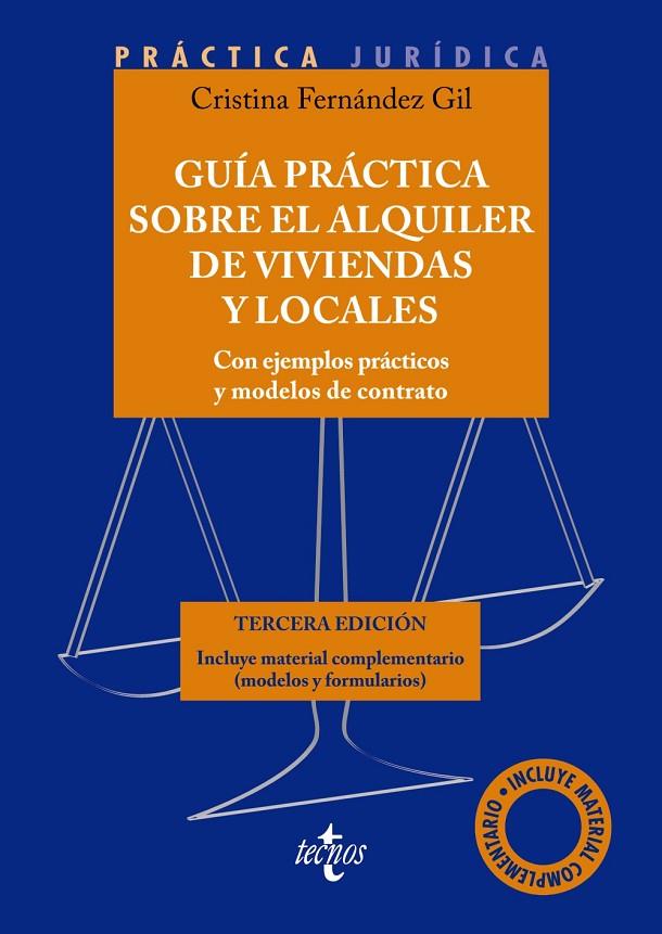 GUÍA PRÁCTICA SOBRE EL ALQUILER DE VIVIENDAS Y LOCALES | 9788430982974 | FERNÁNDEZ GIL, CRISTINA | Llibreria Online de Tremp