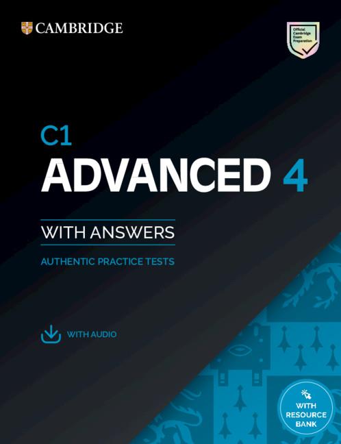 C1 ADVANCED 4 PRACTICE TESTS WITH ANSWERS | 9781108784993 | ANÓNIMO | Llibreria Online de Tremp