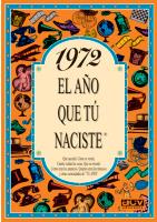 1972: EL AÑO QUE TÚ NACIESTE | 9788489589209 | COLLADO BASCOMPTE, ROSA | Llibreria Online de Tremp