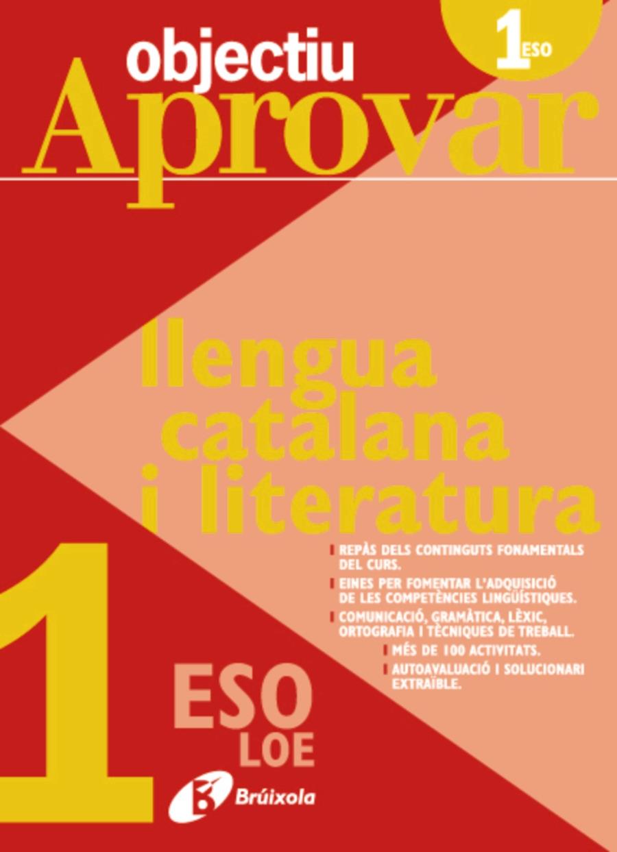 OBJECTIU APROVAR LOE LLENGUA CATALANA I LITERATURA 1R ESO | 9788499060064 | RIERA I FERNÁNDEZ, NÚRIA | Llibreria Online de Tremp