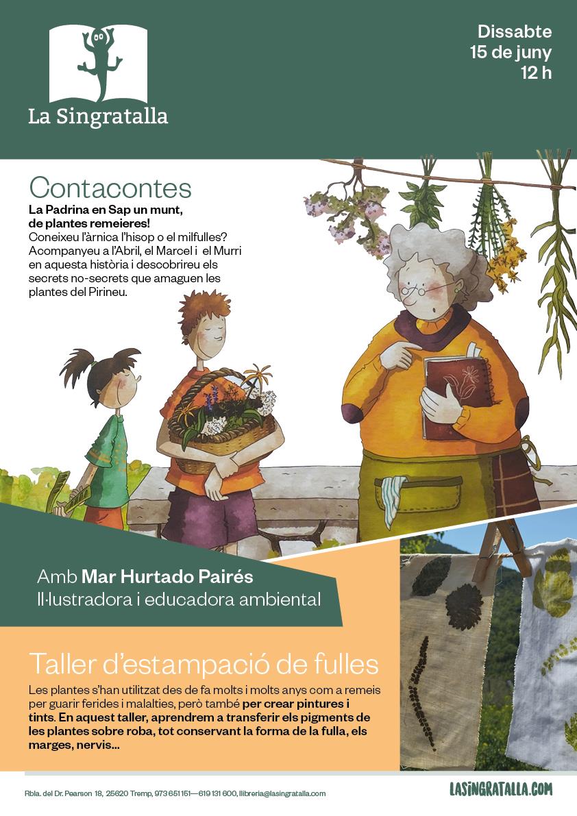 "LA PADRINA EN SAP UN MUNT, DE PLANTES REMEIRES! amb MAR HURTADO - Llibreria Online de Tremp