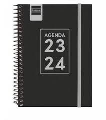 AGENDA ESCOLAR 2023/24 PÀGINA DIA PETITA NEGRE | 8422952358756 | Llibreria Online de Tremp