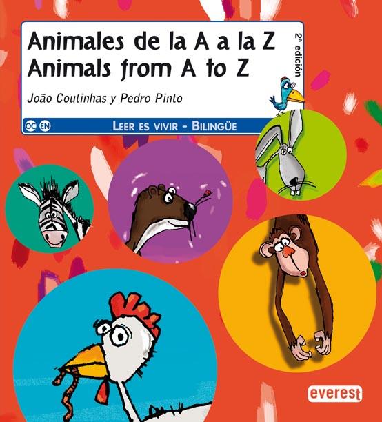 ANIMALES DE LA A A LA Z ANIMALS FROM A TO Z (BILINGUE) | 9788424183349 | COUTINHAS, JOAO | Llibreria Online de Tremp