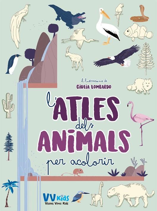 ATLES DELS ANIMALS PER ACOLORIR (VVKIDS) | 9788468243740 | LOMBARDO, GIULIA | Llibreria Online de Tremp