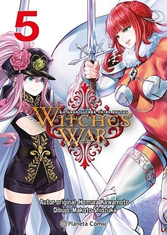 WITCHES WAR: LA GRAN GUERRA ENTRE BRUJAS Nº 05 | 9788411617048 | KAWAMOTO, HOMURA/SHIOZUKA, MAKOTO | Llibreria Online de Tremp