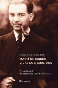 MARTI DE RIQUER VIURE LA LITERATURA | 9788498671346 | GATELL, CRISTINA; SOLER, GLORIA | Llibreria Online de Tremp