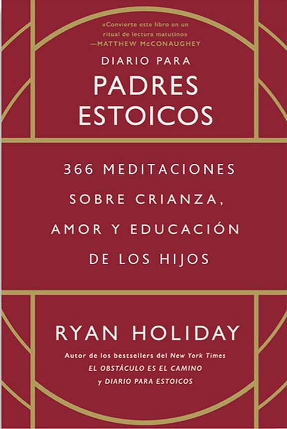 DIARIO PARA PADRES ESTOICOS | 9788417963903 | HOLIDAY, RYAN | Llibreria Online de Tremp