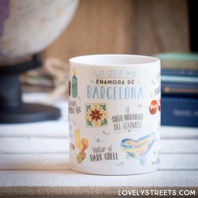 TAZA LO QUE ME ENAMORA DE BARCELONA | 8435439301015 | Llibreria Online de Tremp