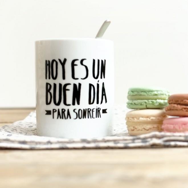 TAZA HOY ES UN BUEN DIA PARA SONREIR | 8436547180417 | Llibreria Online de Tremp