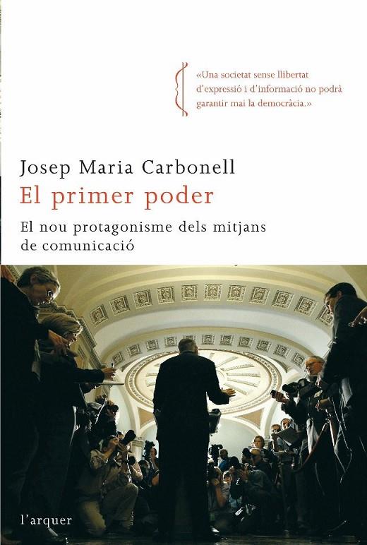 PRIMER PODER, EL | 9788492541010 | CARBONELL, JOSEP M. | Llibreria Online de Tremp