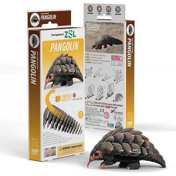 FIGURA 3D CARTRÓ PANGOLIN | 9421036940312 | Llibreria Online de Tremp